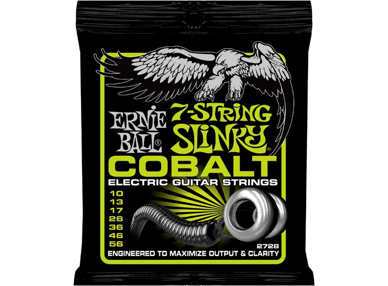 Ernie Ball EB-2728 7-STR-REGULAR-COBALT (010-056) 